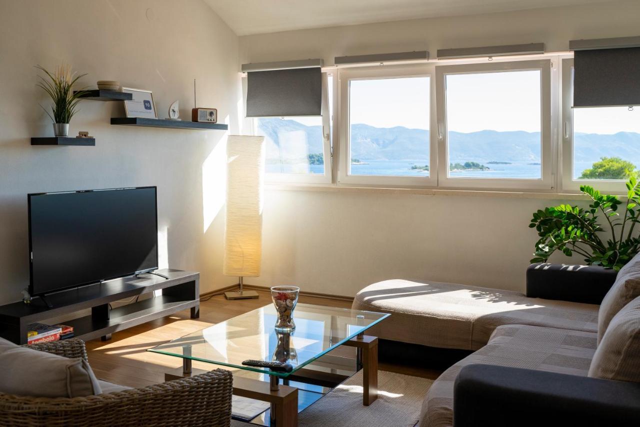 Apartamento House Fidulic - Penthouse The View Lumbarda Exterior foto