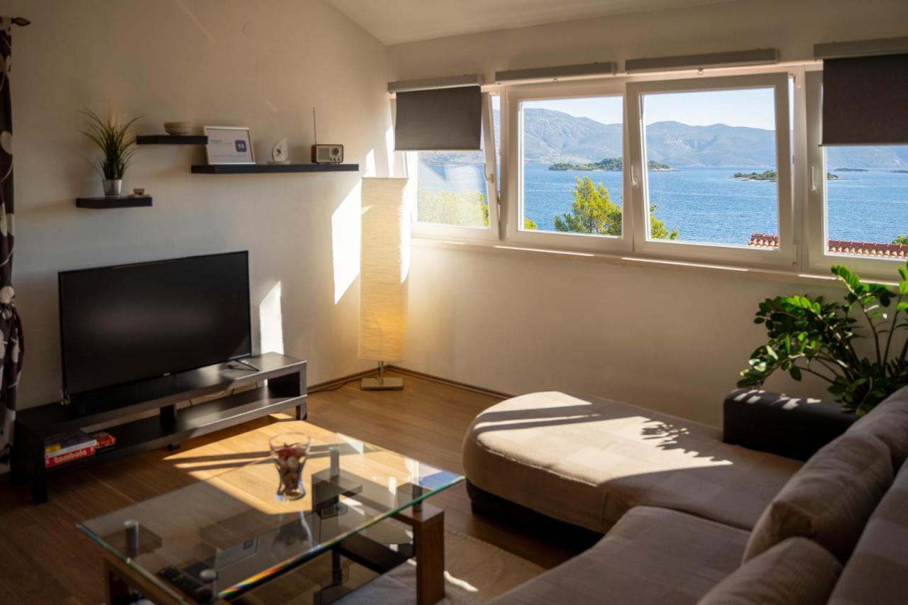 Apartamento House Fidulic - Penthouse The View Lumbarda Exterior foto